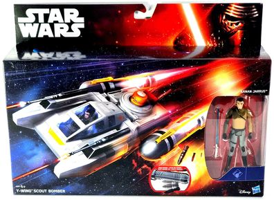 Hasbro Star Wars Y-Wing Scout Bomber mit Figur Kanan Jarrus