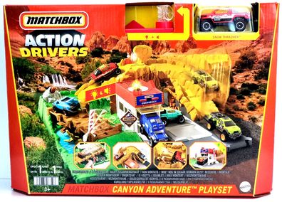 Matchbox Action Drivers Canyon Adventure Playset