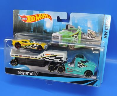 Mattel Hot Wheels HW City BWD51 Premium Team Cars Drivin Wild
