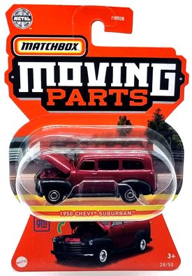 Mattel Matchbox Moving Parts Serie Auto Car HFM70 1950 Chevy Suburban