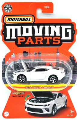 Mattel Matchbox Moving Parts Serie Auto / Car GWB55 2016 Chevy Camaro 15/20