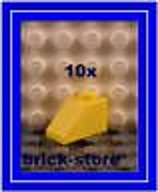 Lego 1x2Dachsteine 45° / 10 Stück