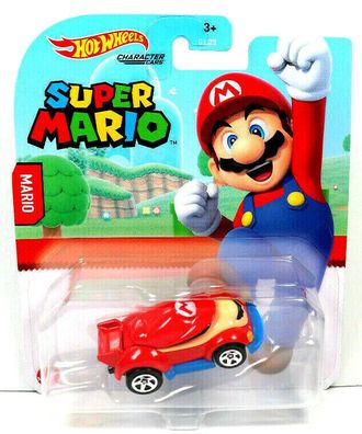 Hot Wheels Super Mario Nintento Gaming Character Cars Modell Super Mario
