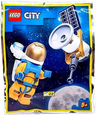 LEGO City Weltraum 952205 Figur Susi Saturn mit Kommunikationssatellit