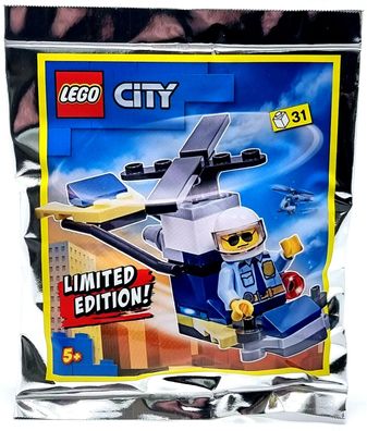 LEGO City 952101 Figur Polizist Harry mit Helikopter / Polybag