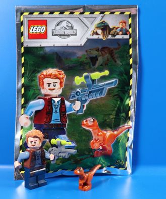 LEGO® Jurassic World Limited Edition 121904 Owen mit Gewehr + Baby Raptor Polybag