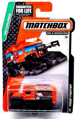 Mattel Matchbox On A Mission Cars / Auto Fahrzeug Truck Frost Fighter
