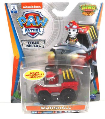 Paw Patrol Fahrzeuge Autos Cars Figur Marshall / Dino Rescue