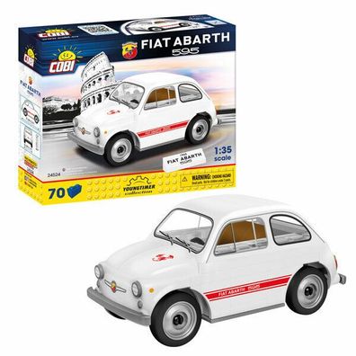 COBI Auto / Cars Bausatz SET 24524 Fiat Abarth / Car weiß