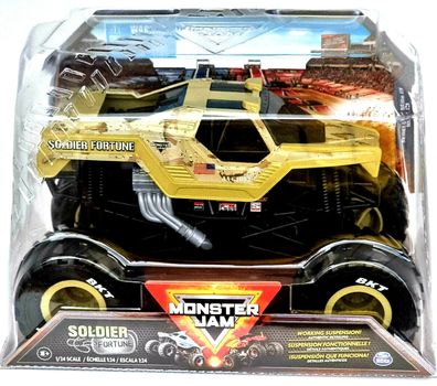 Spin Master Großes Auto 1:24 Monster Jam Truck Soldier Fortune