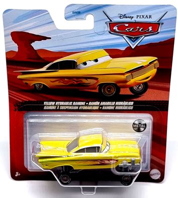 Disney PIXAR Cars 1:55 Auto GCB96 Yellow Hydraulig Ramone