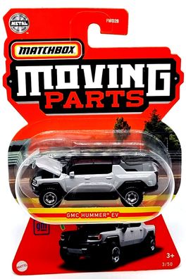 Mattel Matchbox Moving Parts Serie Auto Car HFM30 GMC Hummer EV