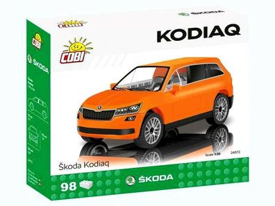 COBI Auto / Cars Bausatz SET 24572 Skoda Kodiaq orange