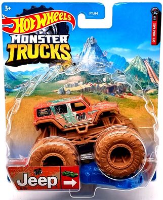 Mattel Hot Wheels Monster Trucks HCP84 Jeep