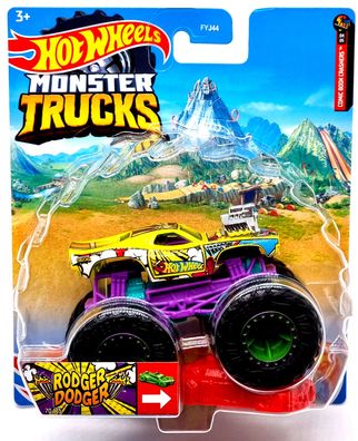 Mattel Hot Wheels Monster Truck HCP71 Rodger Dodger
