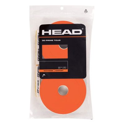 Head Prime Tour 30 Pack Orange Grips für Tennis Griffbänder