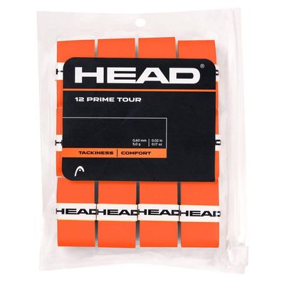 Head Prime Tour 12 Pack Orange Griffbänder für Tennis