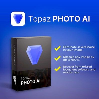 Topaz Photo AI 3, Vollversion, Windows