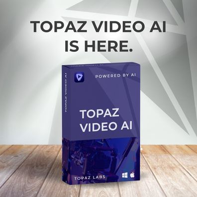Topaz Video AI 3, Vollversion, Windows