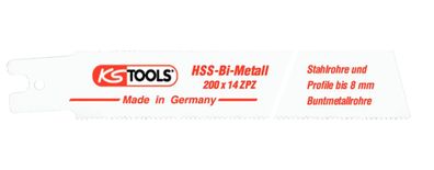 KS TOOLS Säbelsägeblatt Rems, HSS-Bi-Metall, 200mm, 1,8mm, 5er Pack