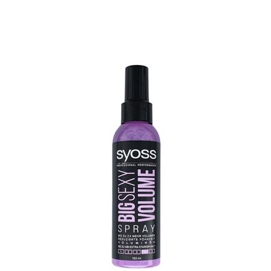 Syoss/ Big Sexy Volume Spray 150ml/ Haarstyling/ Hitzeschutzspray/ Föhnspray