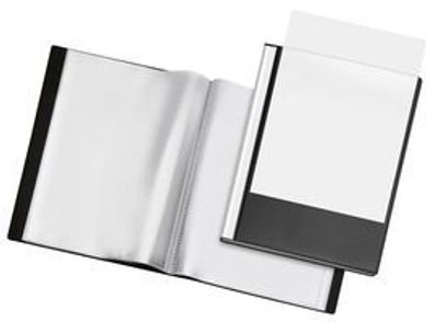 Veloflex® 4412480 Sichtbuch Diamond - A4, PP, 12 Hüllen, 12 mm, schwarz