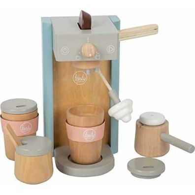 small foot 12247 Kaffeemaschinen-Set "tasty" aus Holz Rollenspielzeug