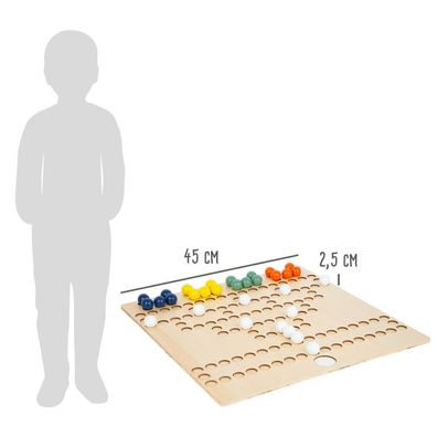 Small Foot Barrikade Xl 11786 Of Wood For 4 Players, Board Game For