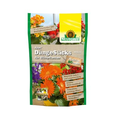 Neudorff Azet DüngeSticks für Blühpflanzen - 40 Stück