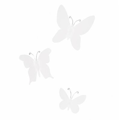 Umbra Mariposa Schmetterlinge Wanddeko, 470130-660 9 St