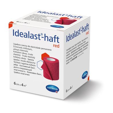 Idealast-haft col 6cmx4m rot | Packung (1 Stück)
