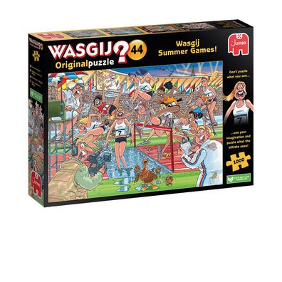 Jumbo Spiele 1110100333 Wasgij Summer Games! 1000 Teile Puzzle