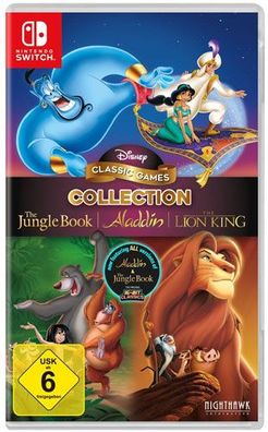 Disney Classic Collection #2 SWITCH NEU Aladdin, Lion King, Jungle Book - Flashp...