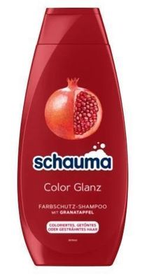 Schauma Granat Farbglanz Shampoo 400ml - Farbschutz für coloriertes Haar