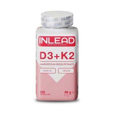 INLEAD Vitamin D3 + K2 + Magnesium