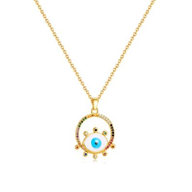 Devil's Eye Pendant Style Light Luxury And Simplicity Necklace For Women