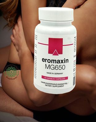 Eromaxin MG650NEM L-Citrullin Zink Maca 60 Kap. Schnellversand