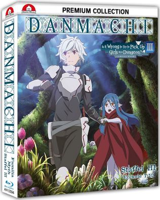 DanMachi - Staffel 3 - Gesamtausgabe - Premium Box - Blu-Ray - NEU