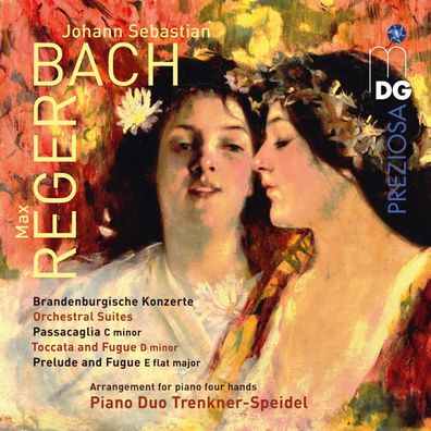 Johann Sebastian Bach (1685-1750): Brandenburgische Konzerte Nr.1-6 für Klavier ...