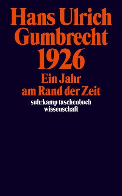 1926, Hans Ulrich Gumbrecht
