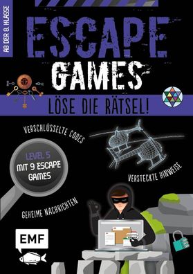 Escape Games Level 5 (lila) - L?se die R?tsel! - 9 Escape Games ab der 8. K ...