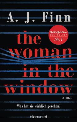 The Woman in the Window - Was hat sie wirklich gesehen?, A. J. Finn