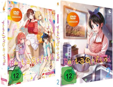 Rent-a-Girlfriend - Staffel 2 - Vol.1-2 + Sammelschuber - Limited - DVD - NEU