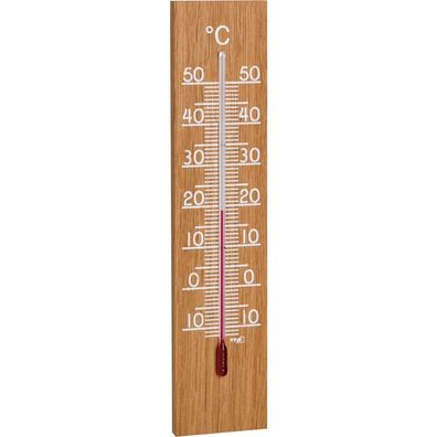 TFA - Analoges Innen-Außen-Thermometer aus Eiche 12.1054.01 - natur