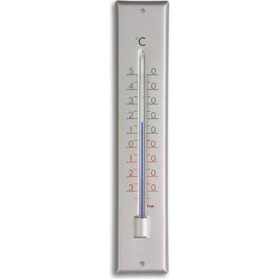 TFA - Analoges Innen-Außen-Thermometer aus Aluminium 12.2041.54 - silber