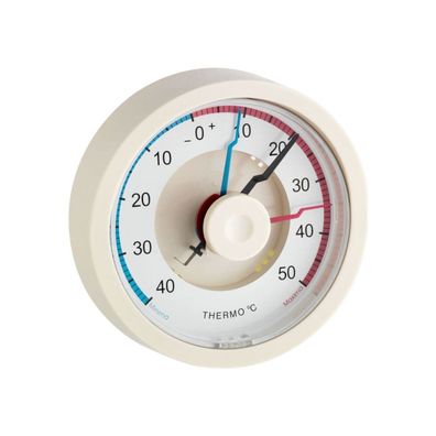 TFA - Analoges Bimetall-Maxima-Minima-Thermometer 10.4001 - elfenbein
