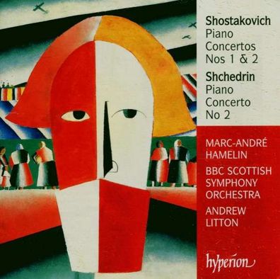 Dmitri Schostakowitsch (1906-1975): Klavierkonzerte Nr.1 & 2 - Hyperion - (CD / K)
