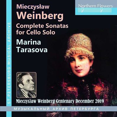 Mieczyslaw Weinberg (1919-1996): Sonaten Nr.1-4 für Cello solo (op.72,86,106,104b)...