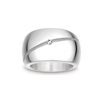 QUINN - Ring - Damen - Silber 925 - Wess. (H) / small incl. - Weite 56 - 0214766