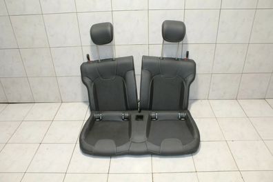 Adam Sitze hinten Rücksitzbank Rückbank Isofix Teilleder TAIP Opel 93RY
